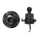 Автомобільний тримач із бездротовою зарядкою Joyroom JR-ZS412 Magnetic Wireless Car Charger Holder 15W Black